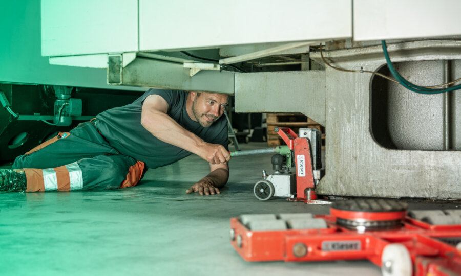 Kieser AG Dienstleistungen Industrieumzug 01